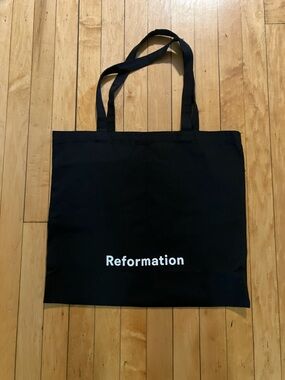 Reformation Black Tote